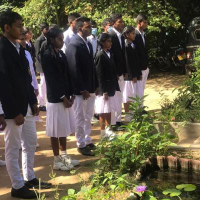 ශිෂ්‍ය නායක බැජ් පැළදවීම 